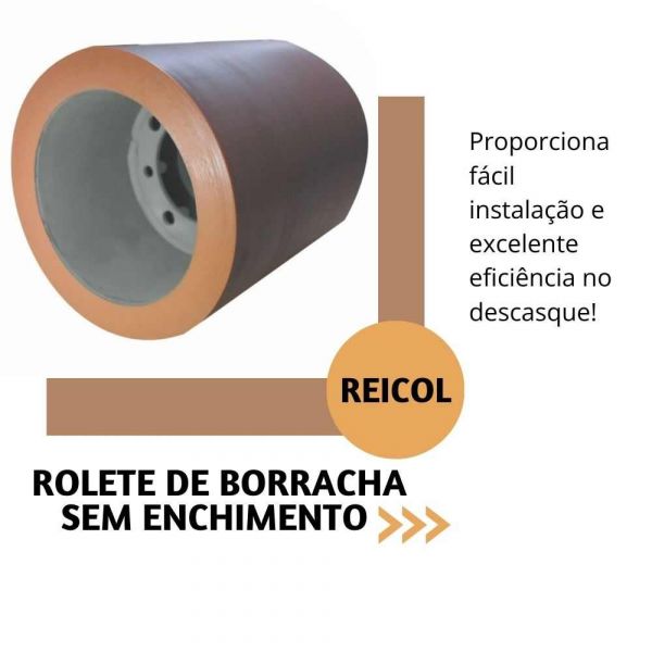 Rolete De Borracha Sem Enchimento B7 Reicol