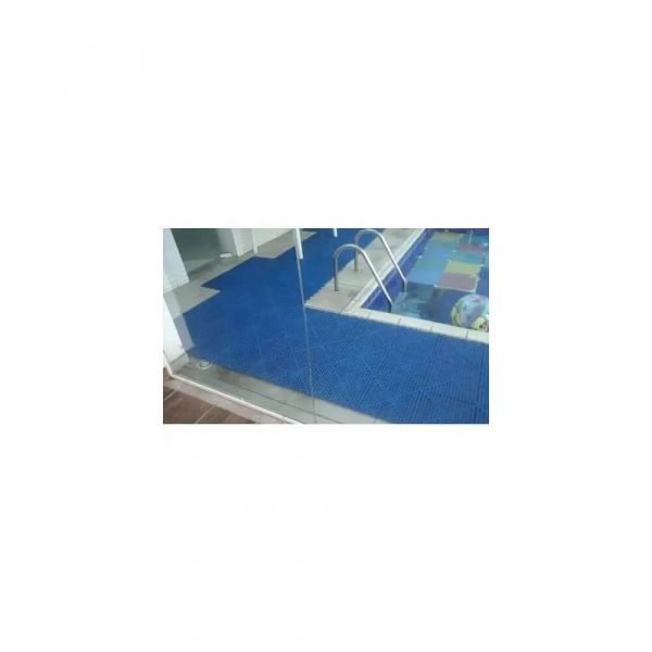 Piso Azul Royal Modulado 30cm X 30cm Kapazi
