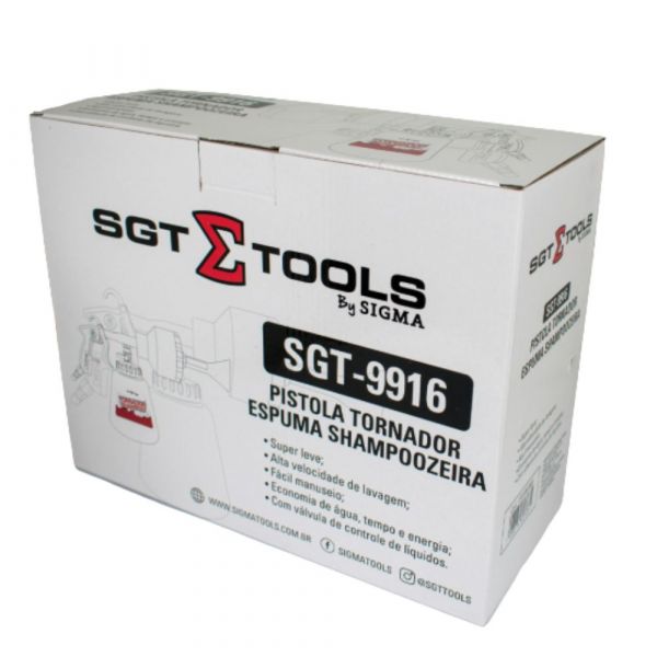 Pistola Tornador Espuma Shampoozeira SGT-9916 Sigma Tools