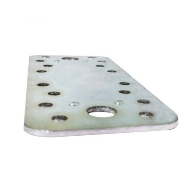 Placa de Junção Reta Pesada 55x130x2,65mm Minubras 