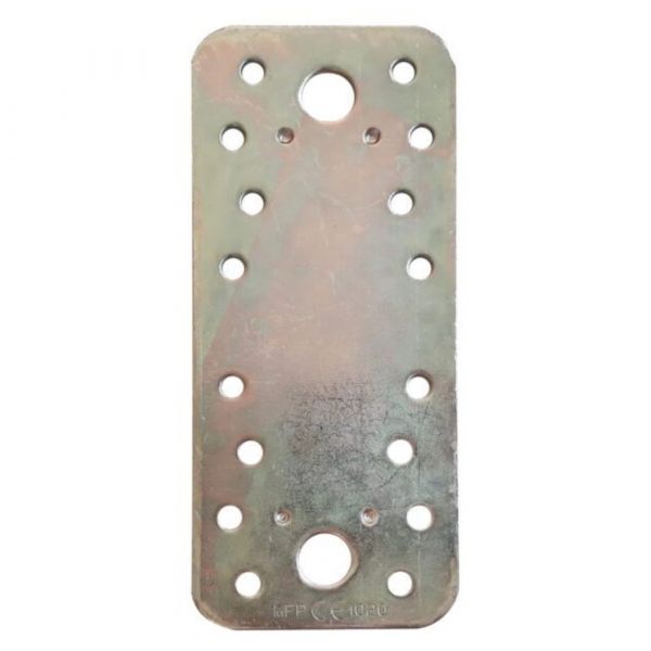 Placa de Junção Reta Pesada 55x130x2,65mm Minubras 