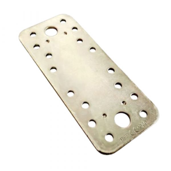 Placa de Junção Reta Pesada 55x130x2,65mm Minubras 