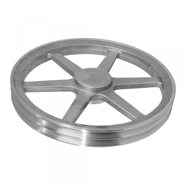 Polia Alumínio 2 Canais A 300mm Mademil