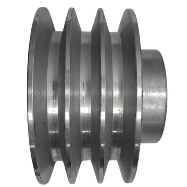 Polia Alumínio 3 Canais A 100mm Alucal
