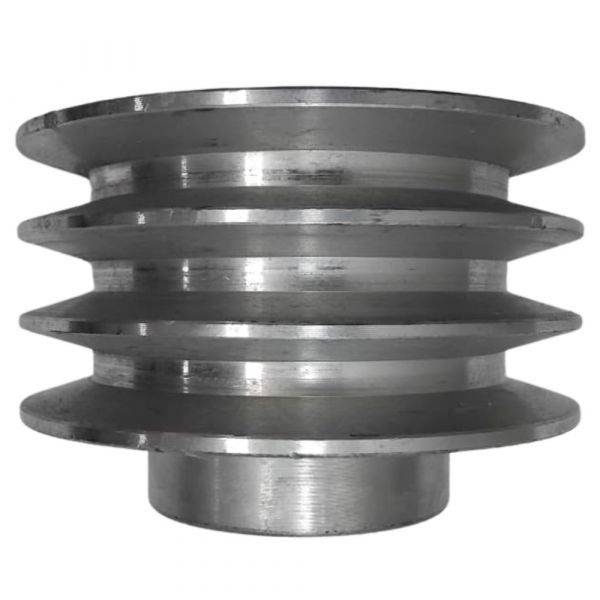 Polia Alumínio 3 Canais A 100mm Alucal