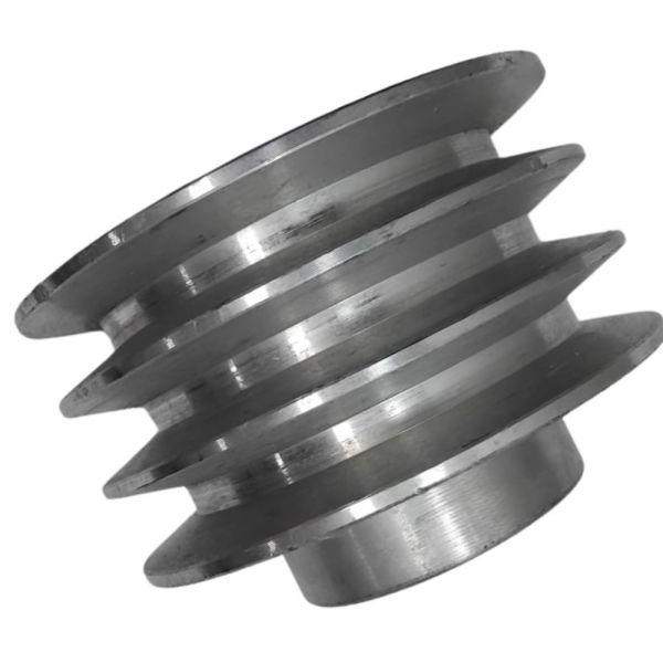 Polia Alumínio 3 Canais A 100mm Alucal