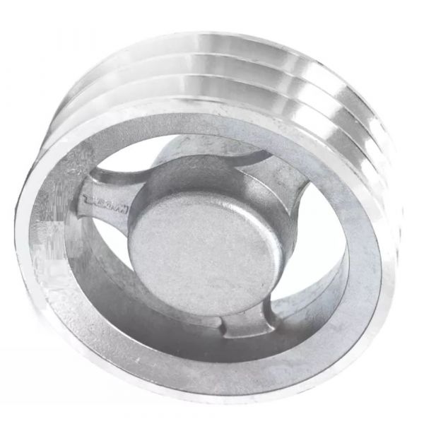 Polia Alumínio Com 3 Canais Perfil B 160mm Mademil