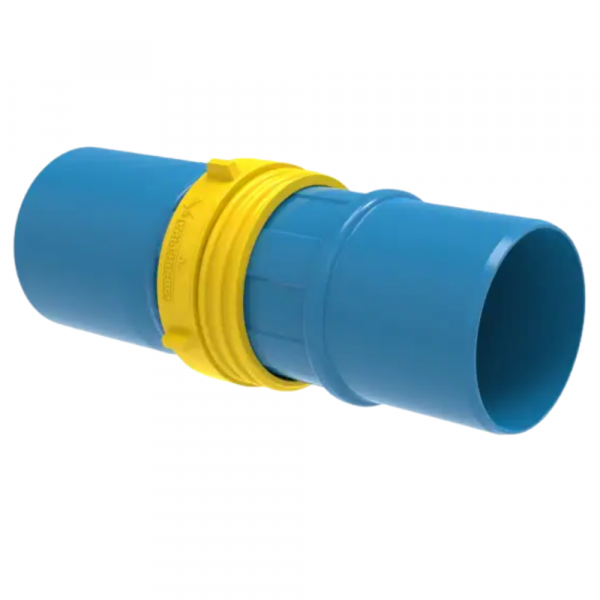 Ponta Macho PVC Irriga Engate Roscavél DN75 x PN80 Asperbras 