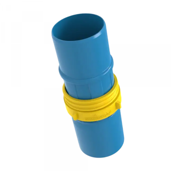 Ponta Macho PVC Irriga Engate Roscavél DN75 x PN80 Asperbras 