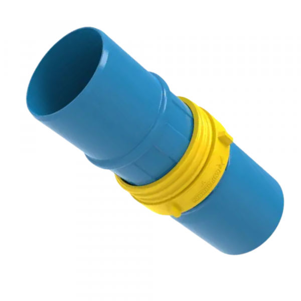 Ponta Macho PVC Irriga Engate Roscavél DN75 x PN80 Asperbras 