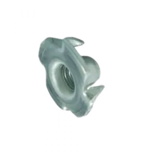 Porca Garra 1/4 Pol. Zincada Completa 