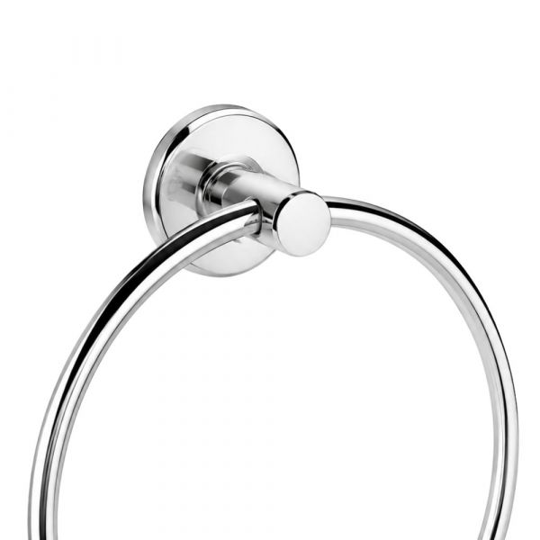 Porta Toalha Argola Stander Metais Premium