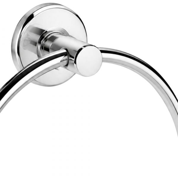 Porta Toalha Argola Stander Metais Premium