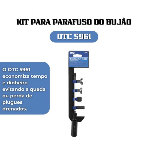 Kit para Parafuso do Bujão Otc 5961 Bosch