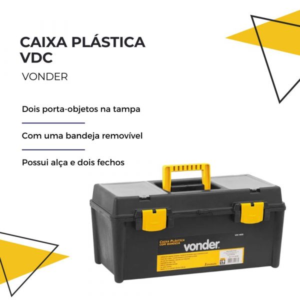 Caixa Plástica VDC 40350 Vonder