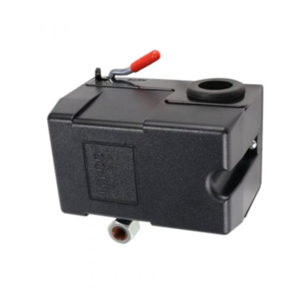 Pressostato LF10 para Compressor de Ar 4 Vias 80-120 PSI com Alavanca Lefoo