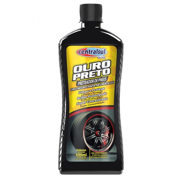 Preteador de Pneus Ouro Preto 500ml CentralSul 
