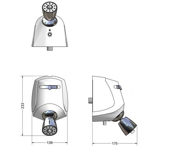 Chuveiro Relax Branca 4600w 220v Lorenzetti
