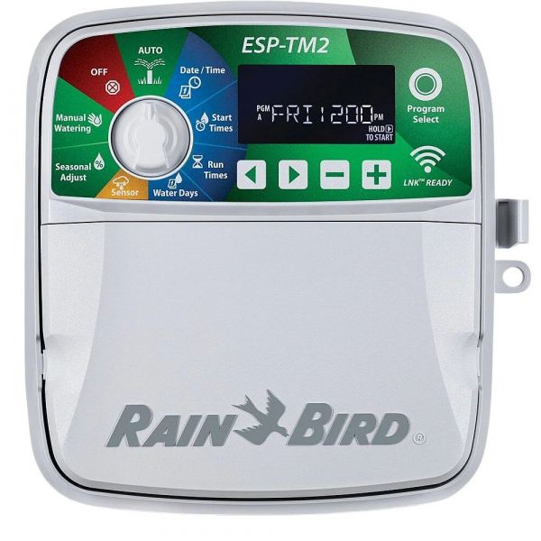 Programador de Irrigação Outdoor com Compatibilidade Wifi ESP-TM2 8 Estações F54228 230V Rain Bird