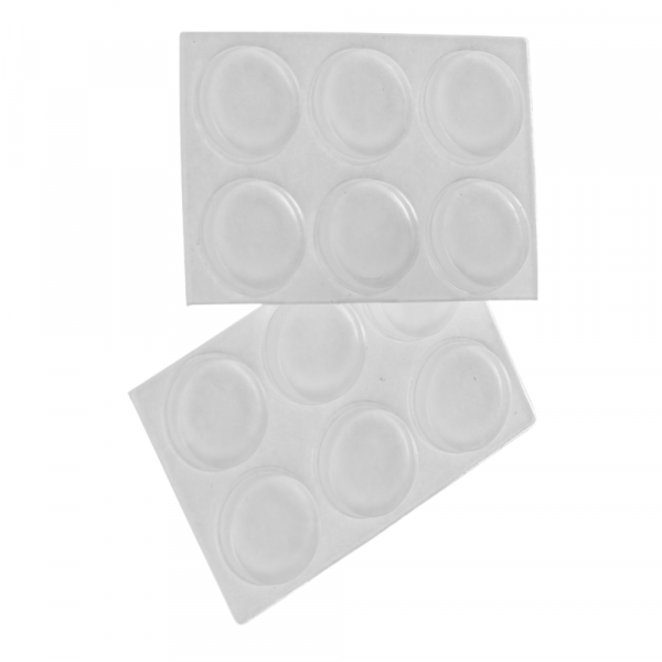 Protetor Adesivo E.V.A Redondo Em Feltro 15mm Bemfixa