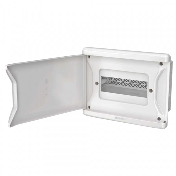 Quadro de Distribuição Embutir Com Barramento 24D/18N Branco Isotex