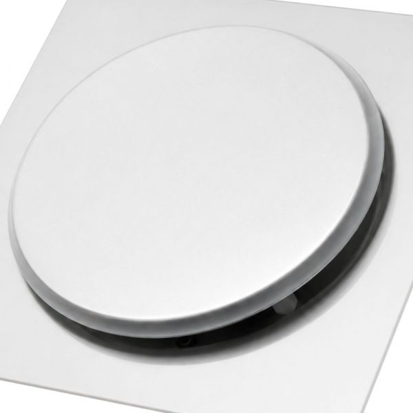 Ralo Click 15x15cm Inox Metais Premium