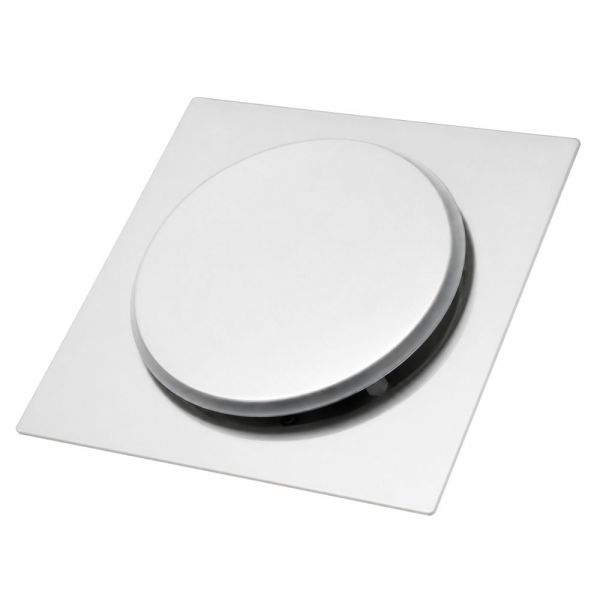 Ralo Click 15x15cm Inox Metais Premium