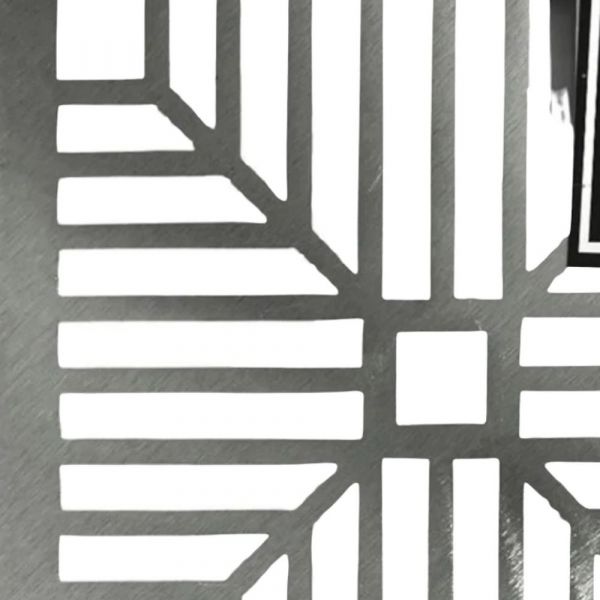 Ralo Com Caixilho Escovado 35x35cm AC-Vent