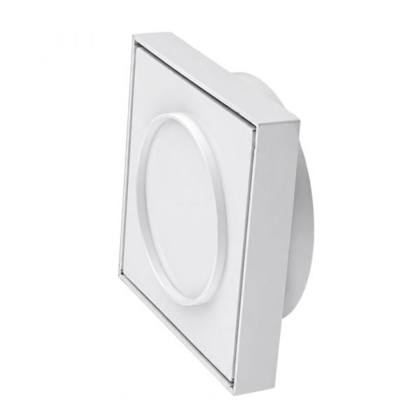 Ralo Oculto 15x15cm Branco Metais Premium