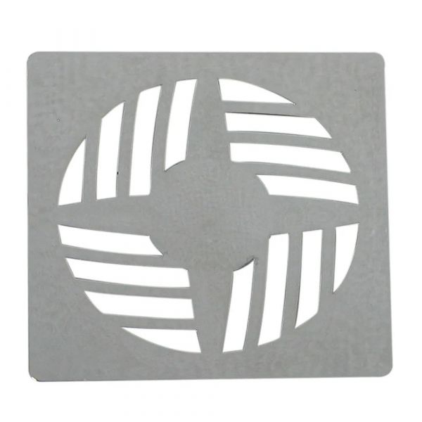 Ralo Quadrado Cromado 15x15cm GR18 Astra