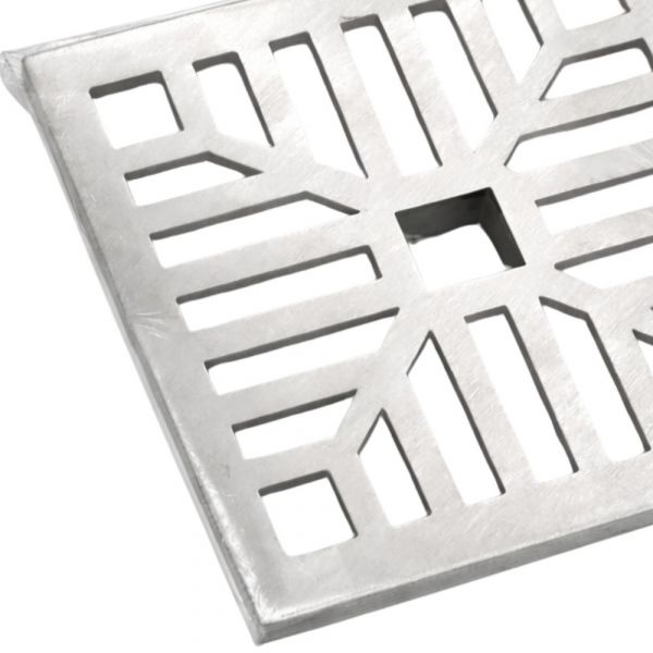 Ralo Sem Caixilho Escovado 20x20cm AC-Vent