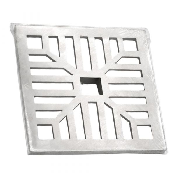 Ralo Sem Caixilho Escovado 20x20cm AC-Vent