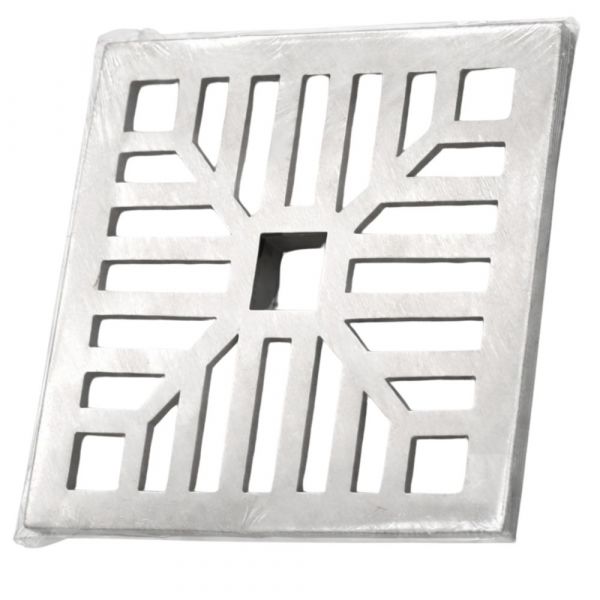 Ralo Sem Caixilho Escovado 20x20cm AC-Vent