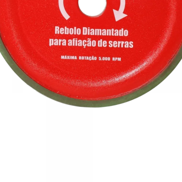 Rebolo Diamantado para Afiação de Serras 150 x 5 x 1,5 Rocast