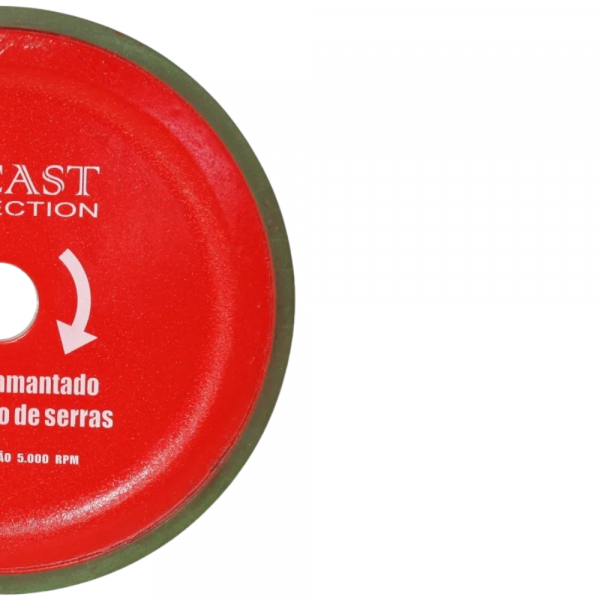 Rebolo Diamantado para Afiação de Serras 150 x 5 x 1,5 Rocast