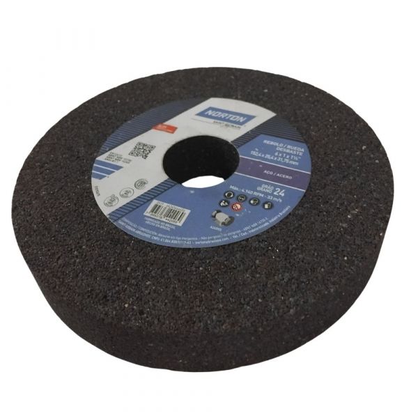 Rebolo Reto 6 x 1 x 1.1/4 Pol. G24 RVS Norton