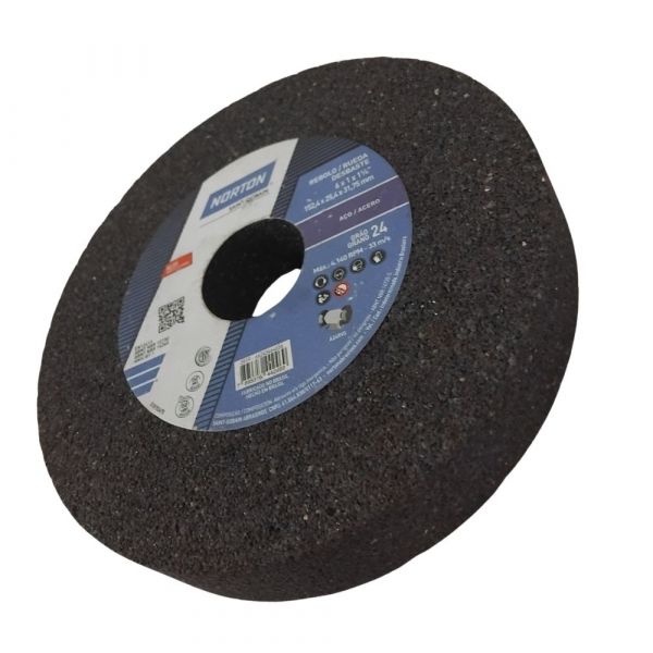 Rebolo Reto 6 x 1 x 1.1/4 Pol. G24 RVS Norton