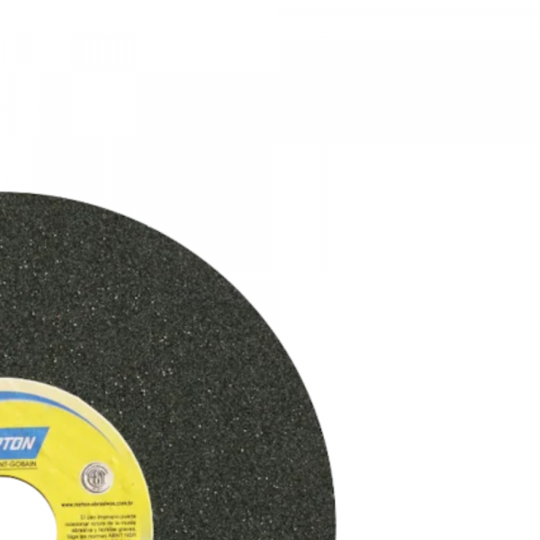 Rebolo Reto 8 x 1 x 1.1/4 Pol. Grão 80 Norton