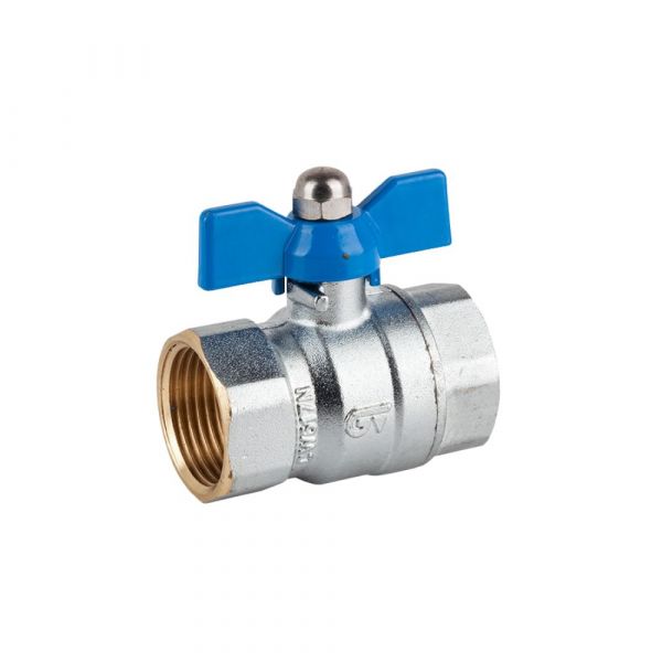 Registro Esfera Latão Borboleta 3/8 Pol. Pn25 Genebre