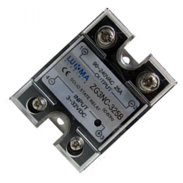 Relé de Estado Solido SSR 25A Lukma