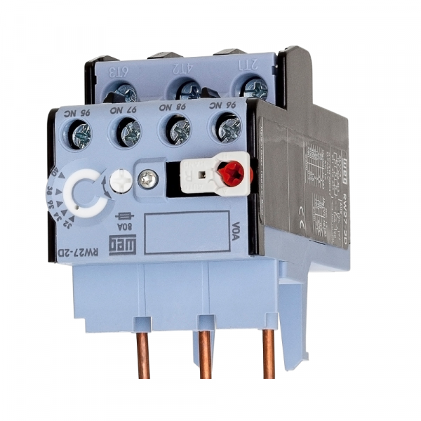 Relé de Sobrecarga 5,6 8A RW27-2D3-U008 AZ para CWB9-38 Weg