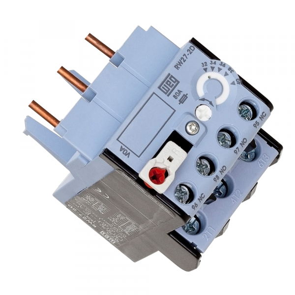 Relé de Sobrecarga 5,6 8A RW27-2D3-U008 AZ para CWB9-38 Weg