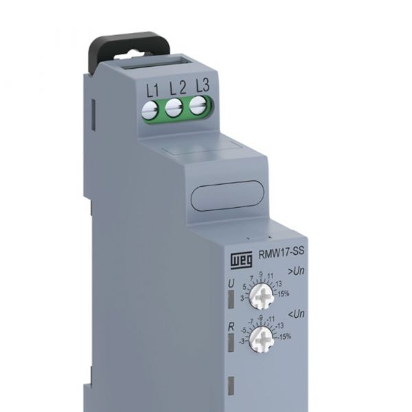 Relé Eletrônico Monitoramento Sub/Sobretensão 50/60Hz RMW17-SS01D23 220V Weg