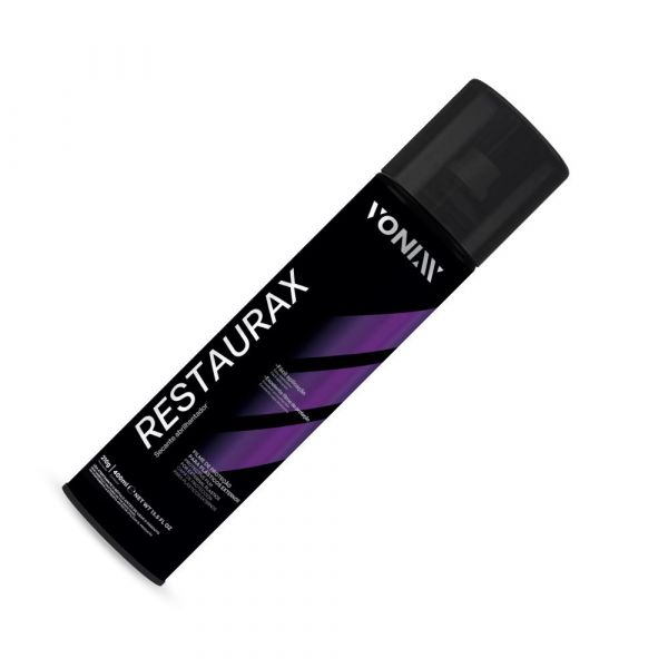 Restaurador de Plástico Aerossol Restaurax 500ml Vonixx