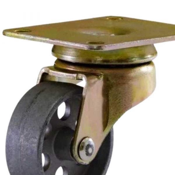 Rodízio 1.5/8 Pol. para Freezer Placa Zamac 150kg Colson