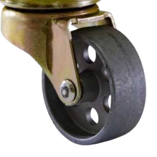 Rodízio 1.5/8 Pol. para Freezer Placa Zamac 150kg Colson