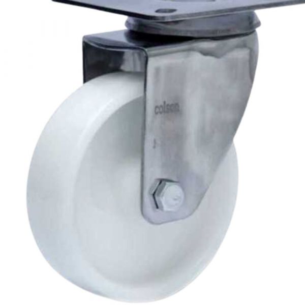 Rodízio 412 Placa Giratório Roda Nylon 170kg Colson