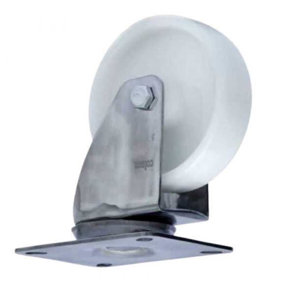 Rodízio 412 Placa Giratório Roda Nylon 170kg Colson