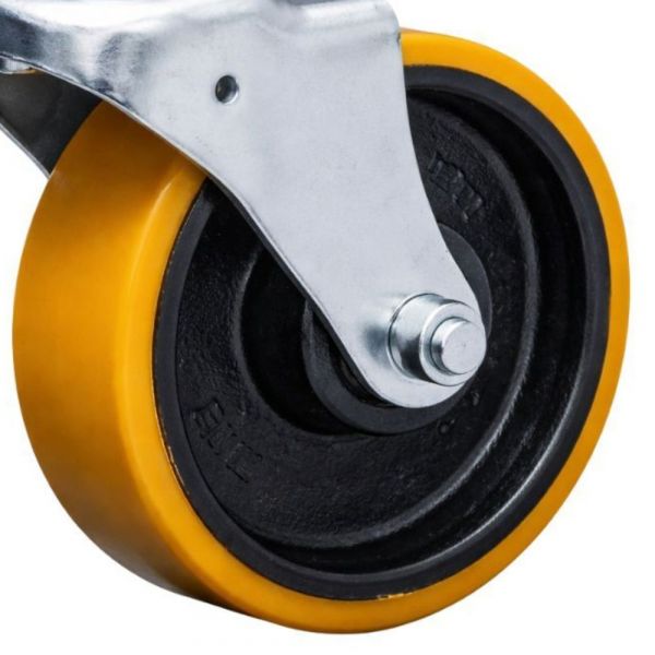 Rodízio 414 Rosca Fixa Roda de Ferro com PU 300Kg Colson 