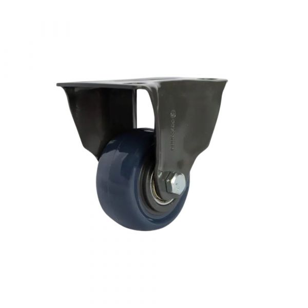 Rodízio Carbon Blue 210 Placa Fixa 50Kg Colson